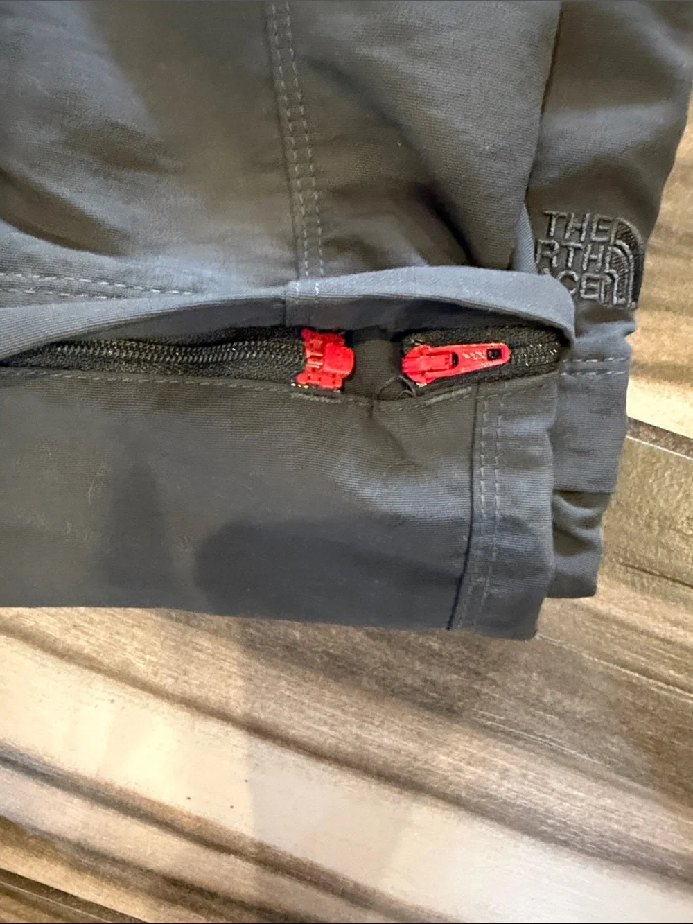 The North Face Men's Dark Gray Cargo Pants with Utility Pockets